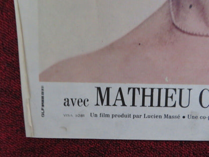 IL N'Y A PAS DE FUMEE SANS FEU FRENCH POSTER (31"x 23") ANNIE GIRARDOT 1973 Movie posters