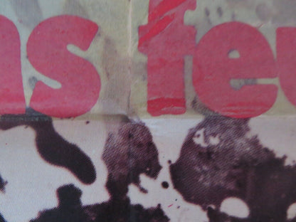 IL N'Y A PAS DE FUMEE SANS FEU FRENCH POSTER (31"x 23") ANNIE GIRARDOT 1973 Movie posters