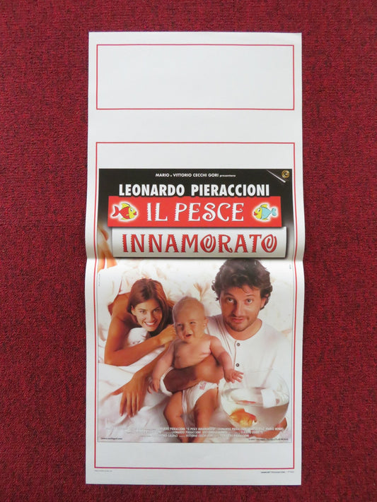 IL PESCE INNAMORATO ITALIAN LOCANDINA POSTER LEONARDO PIERACCIONI Y. DIAZ 1999 Rendezvous Cinema Movie posters