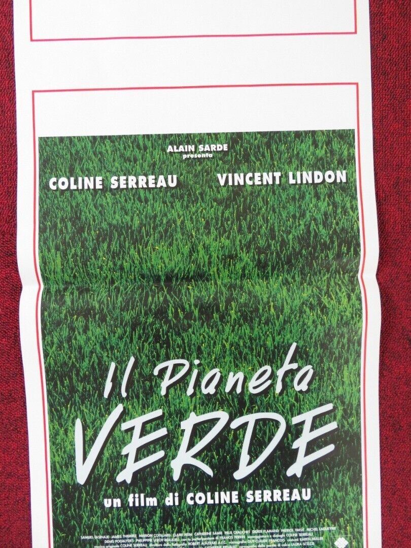 IL PIANETA VERDE ITALIAN LOCANDINA (27.5"x13") POSTER COLINE SERREAU 1997 Movie posters