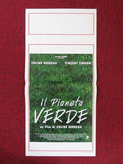 IL PIANETA VERDE ITALIAN LOCANDINA (27.5"x13") POSTER COLINE SERREAU 1997 Movie posters