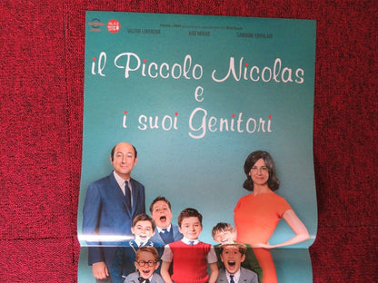 IL PICCOLO NICOLAS I SUOI GENITORI ITALIAN LOCANDINA (26.5"x12.5") POSTER 2009 - Rendezvous Cinema