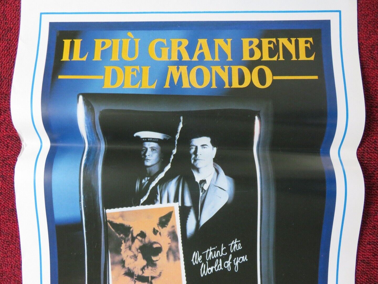 IL PIU GRAN BENE DEL MONDO ITALIAN LOCANDINA (27.5"x13") POSTER GARY OLDMAN 1988 Movie posters