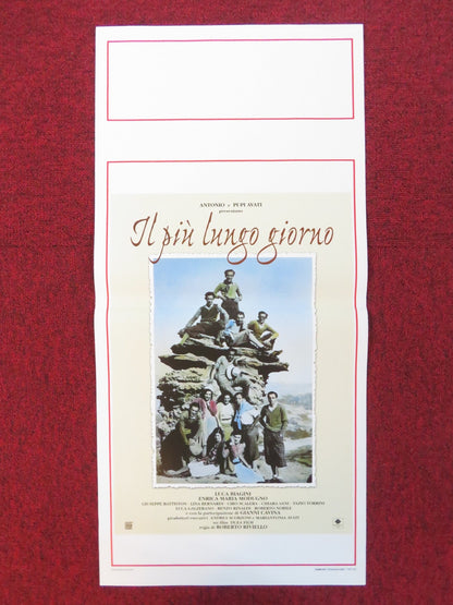 IL PIU LUNGO GIORNO ITALIAN LOCANDINA POSTER LUCA BIAGINI ENRICA M. MODUGNO 1998 Rendezvous Cinema Movie posters