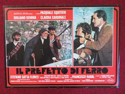 IL PREFETTO DI FERRO ITALIAN FOTOBUSTA POSTER GIULIANO GEMMA C. CARDINALE 1977 Rendezvous Cinema Movie posters