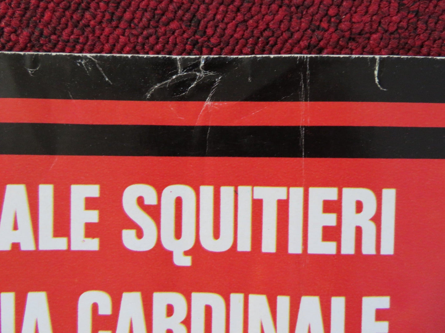 IL PREFETTO DI FERRO ITALIAN FOTOBUSTA POSTER GIULIANO GEMMA C. CARDINALE 1977 Rendezvous Cinema Movie posters