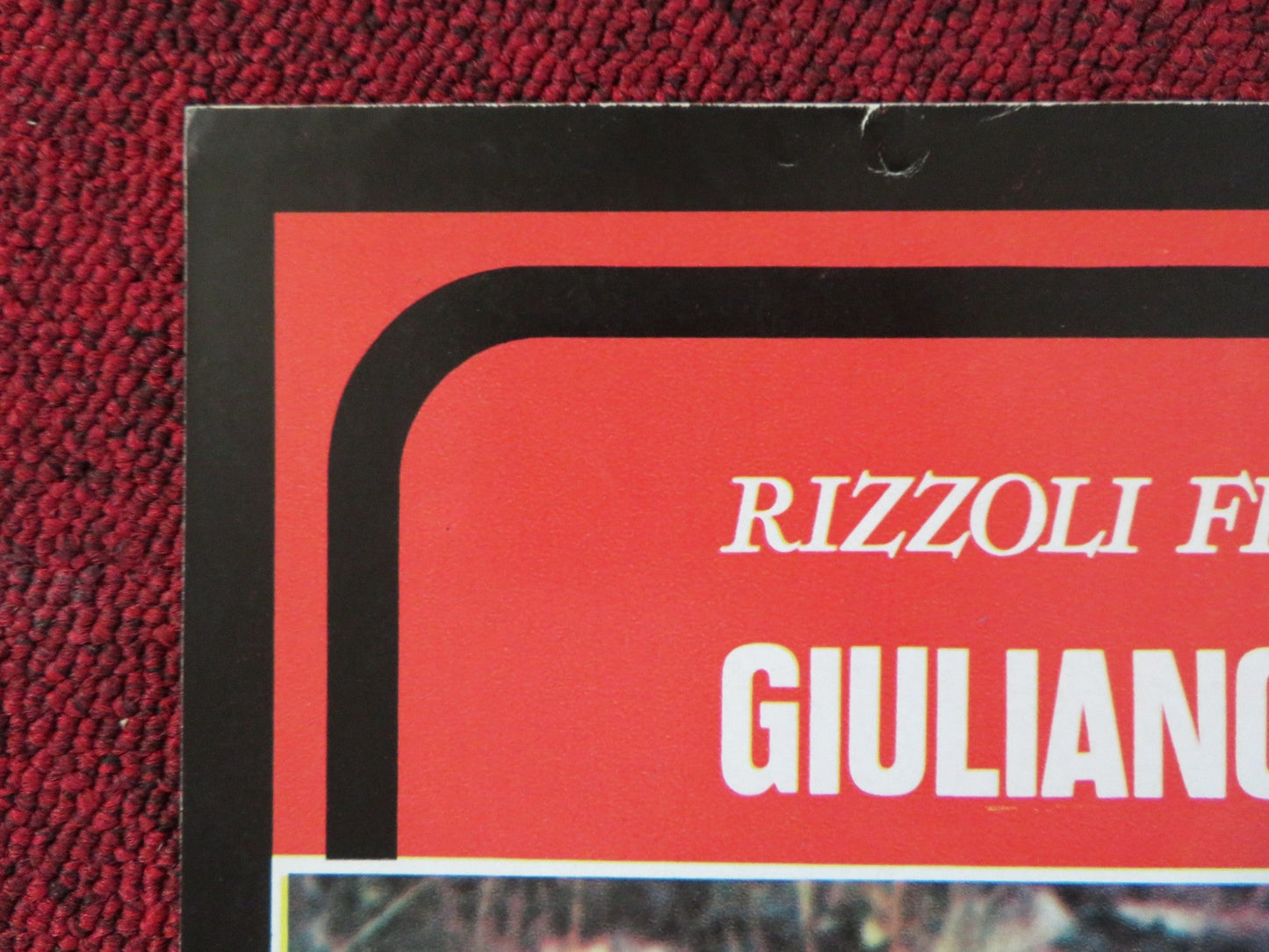 IL PREFETTO DI FERRO ITALIAN FOTOBUSTA POSTER GIULIANO GEMMA C. CARDINALE 1977 Rendezvous Cinema Movie posters