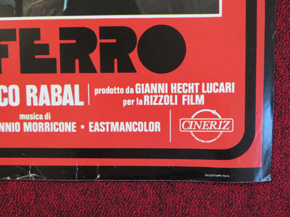 IL PREFETTO DI FERRO ITALIAN FOTOBUSTA POSTER GIULIANO GEMMA C. CARDINALE 1977 Rendezvous Cinema Movie posters