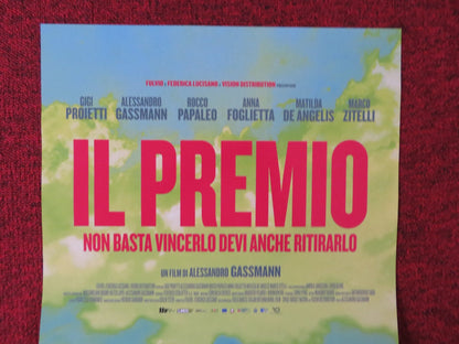 IL PREMIO ITALIAN LOCANDINA POSTER ALESSANDRO GASSMANN GIGI PROIETTI 2017 Rendezvous Cinema Movie posters