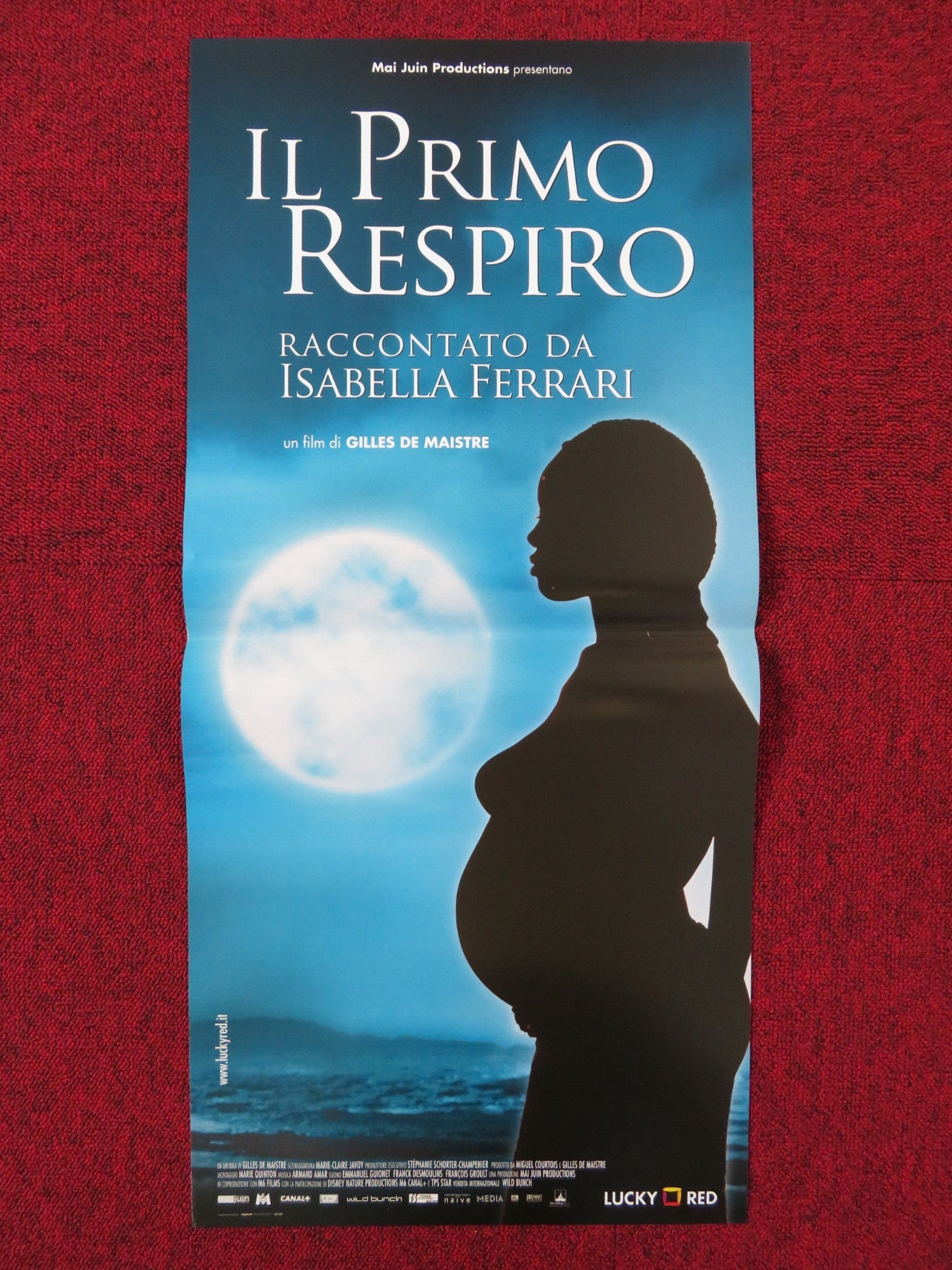 IL PRIMO RESPIRO ITALIAN LOCANDINA POSTER GILLES DE MAISTRE I. FERRARI 2007 Rendezvous Cinema Movie posters
