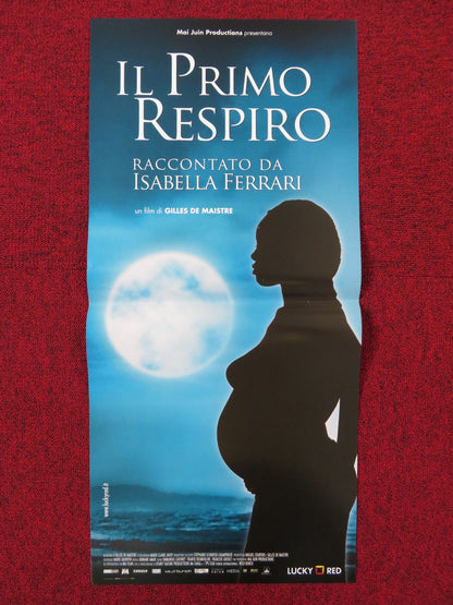 IL PRIMO RESPIRO ITALIAN LOCANDINA POSTER GILLES DE MAISTRE I. FERRARI 2007 Rendezvous Cinema Movie posters