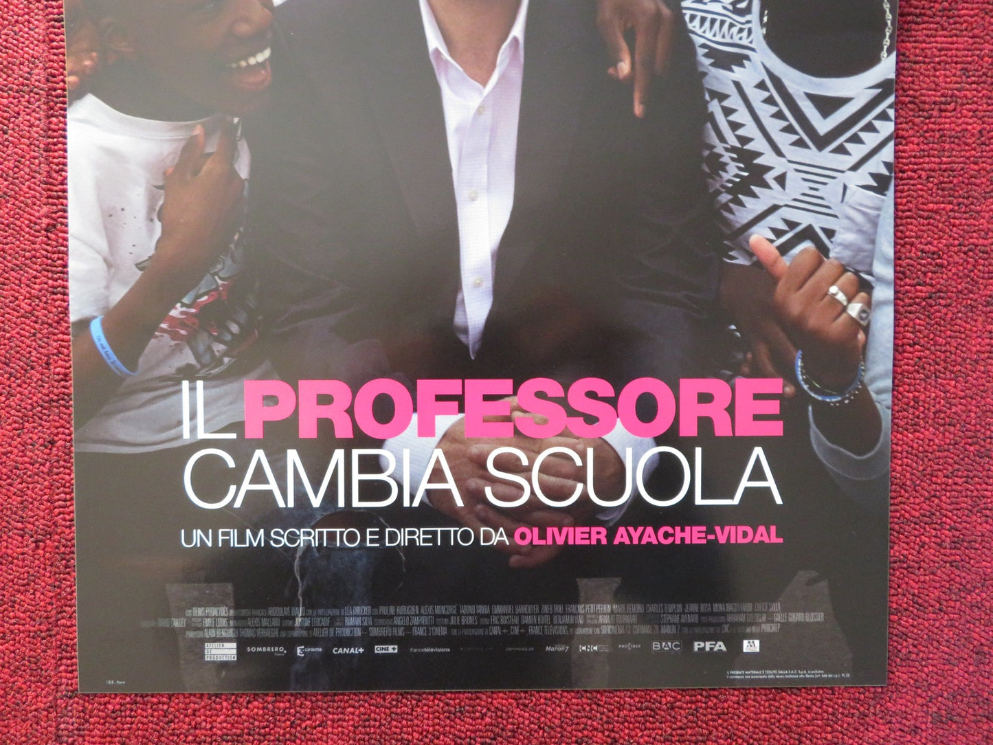 IL PROFESSORE CAMBIA SCUOLA ITALIAN LOCANDINA POSTER DENIS PODALYDES 2017 Rendezvous Cinema Movie posters