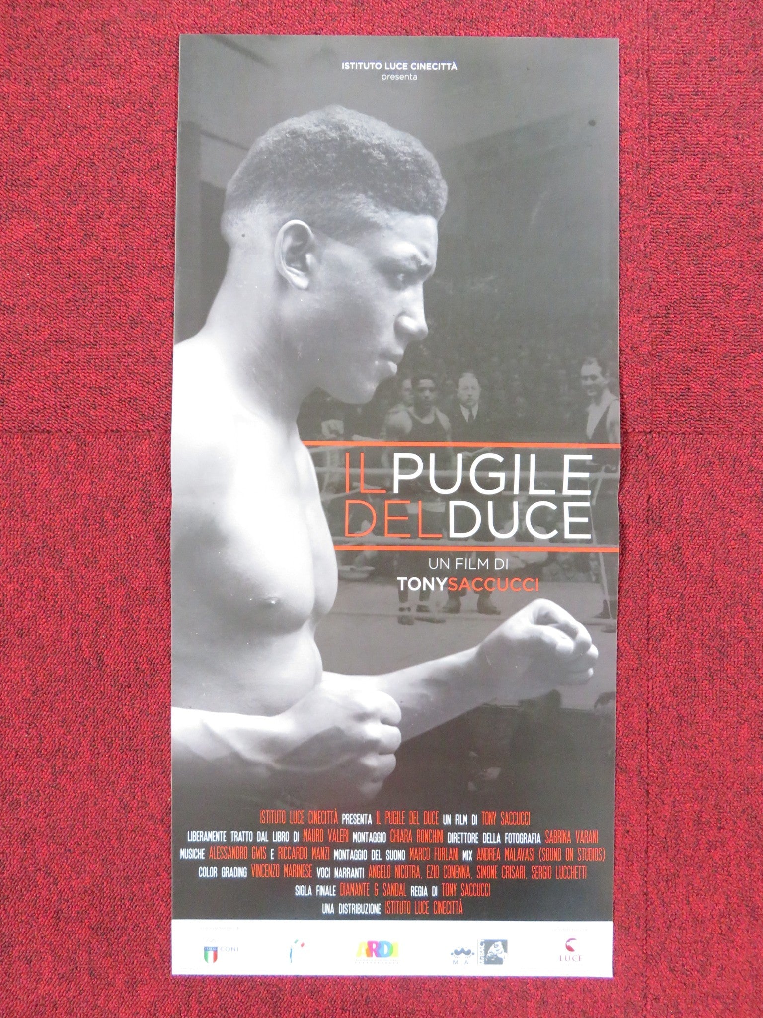 IL PUGILE DEL DUCE ITALIAN LOCANDINA POSTER MAURO VALERI NICOLE JACOVACCI 2017 Rendezvous Cinema Movie posters