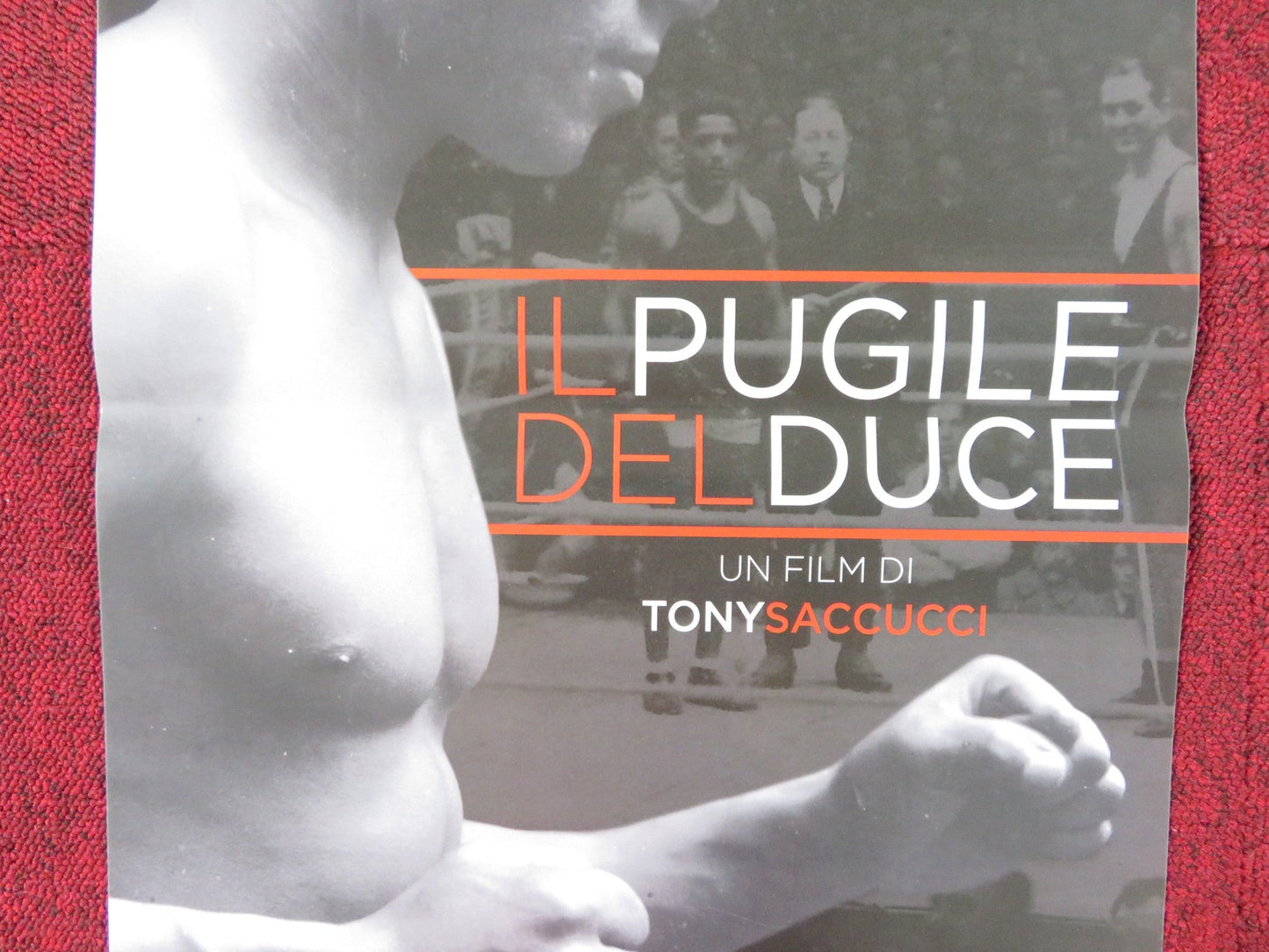 IL PUGILE DEL DUCE ITALIAN LOCANDINA POSTER MAURO VALERI NICOLE JACOVACCI 2017 Rendezvous Cinema Movie posters