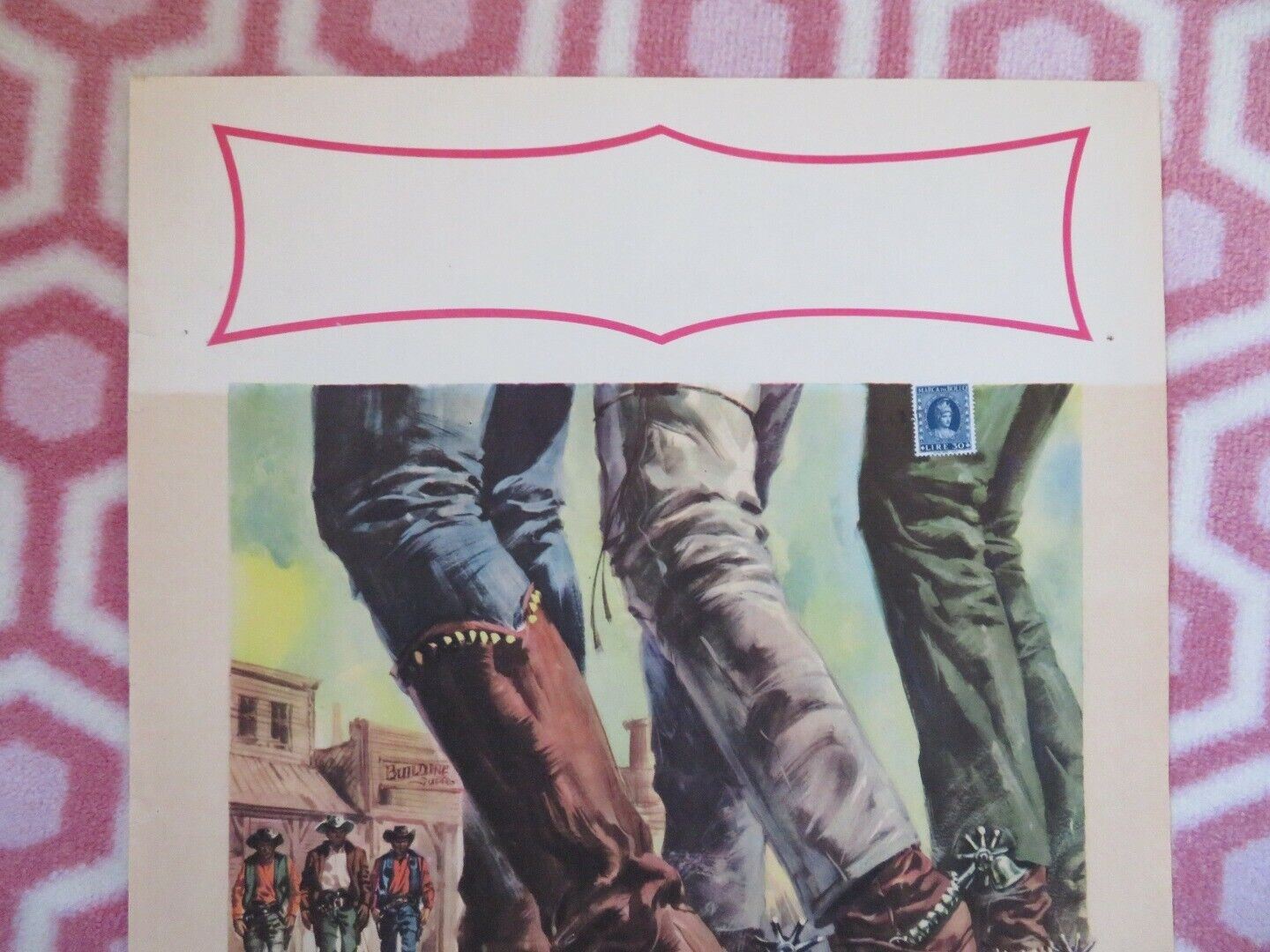 IL RANCH DELLE 3 CAMPANE DINA ITALIAN LOCANDINA (27.5"x13") POSTER 1963 Movie posters