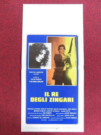 IL RE DEGLI ZINGARI ITALIAN LOCANDINA POSTER STERLING HAYDEN S. WINTERS 1979 Rendezvous Cinema Movie posters