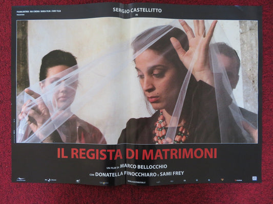 IL REGISTA DI MATRIMONI - A ITALIAN FOTOBUSTA POSTER SERGIO CASTELLITTO 2006 Rendezvous Cinema Movie posters