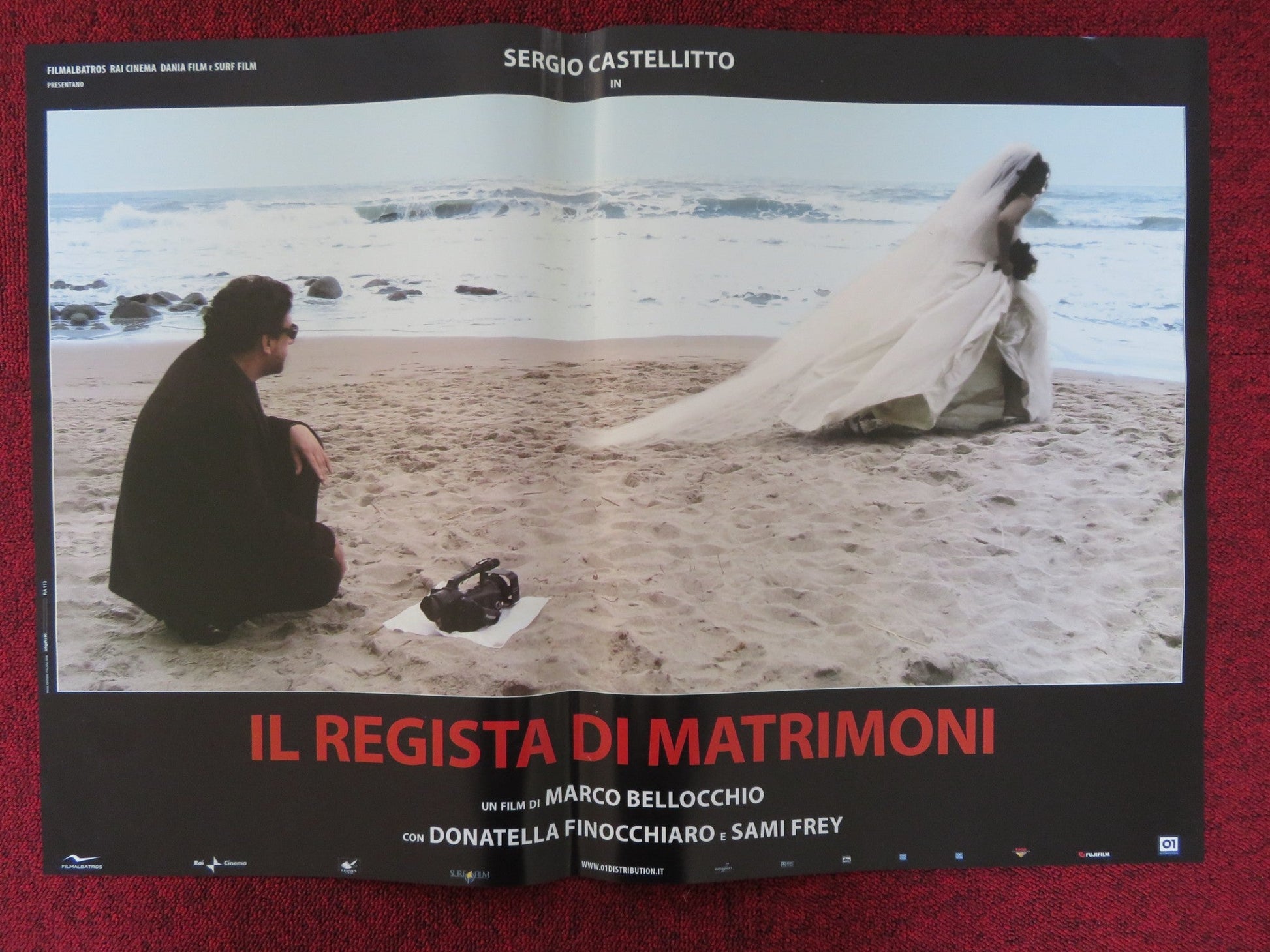 IL REGISTA DI MATRIMONI - C ITALIAN FOTOBUSTA POSTER SERGIO CASTELLITTO 2006 Rendezvous Cinema Movie posters