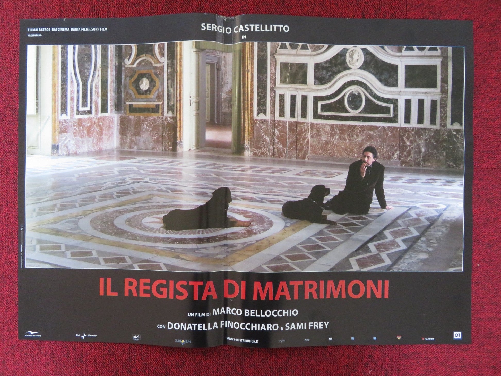 IL REGISTA DI MATRIMONI - D ITALIAN FOTOBUSTA POSTER SERGIO CASTELLITTO 2006 Rendezvous Cinema Movie posters