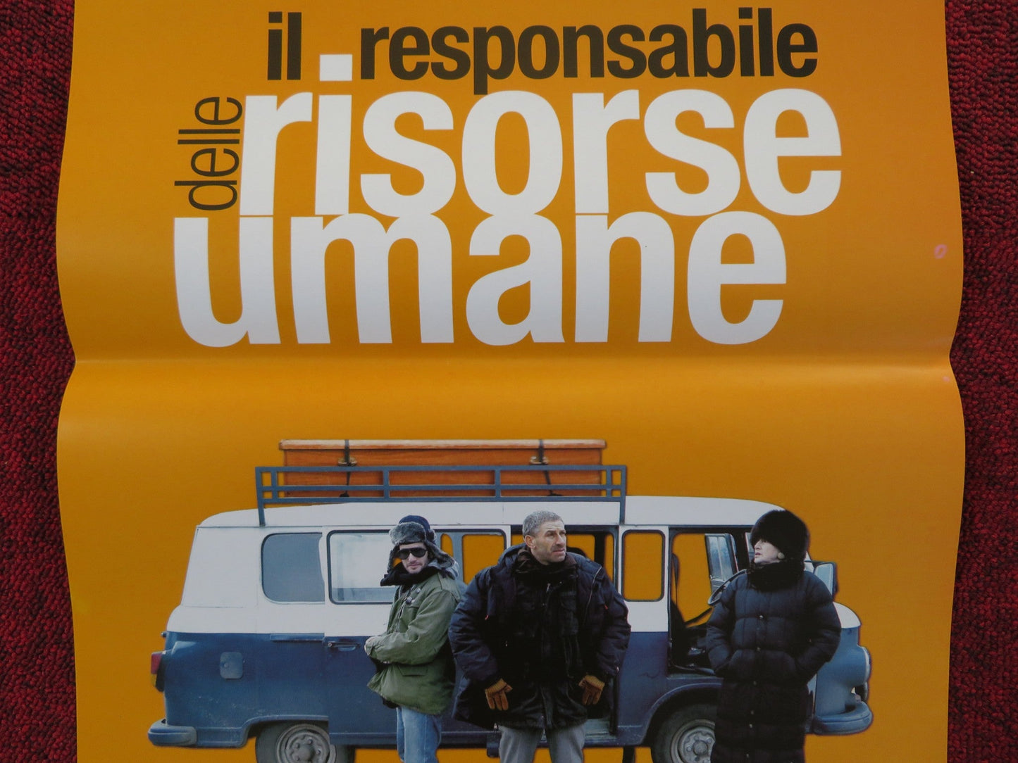 IL RESPONSABILE DELLE RISORSE UMANE ITALIAN LOCANDINA POSTER MARK IVANIR 2010 Rendezvous Cinema Movie posters