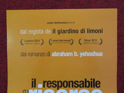 IL RESPONSABILE DELLE RISORSE UMANE ITALIAN LOCANDINA POSTER MARK IVANIR 2010 Rendezvous Cinema Movie posters