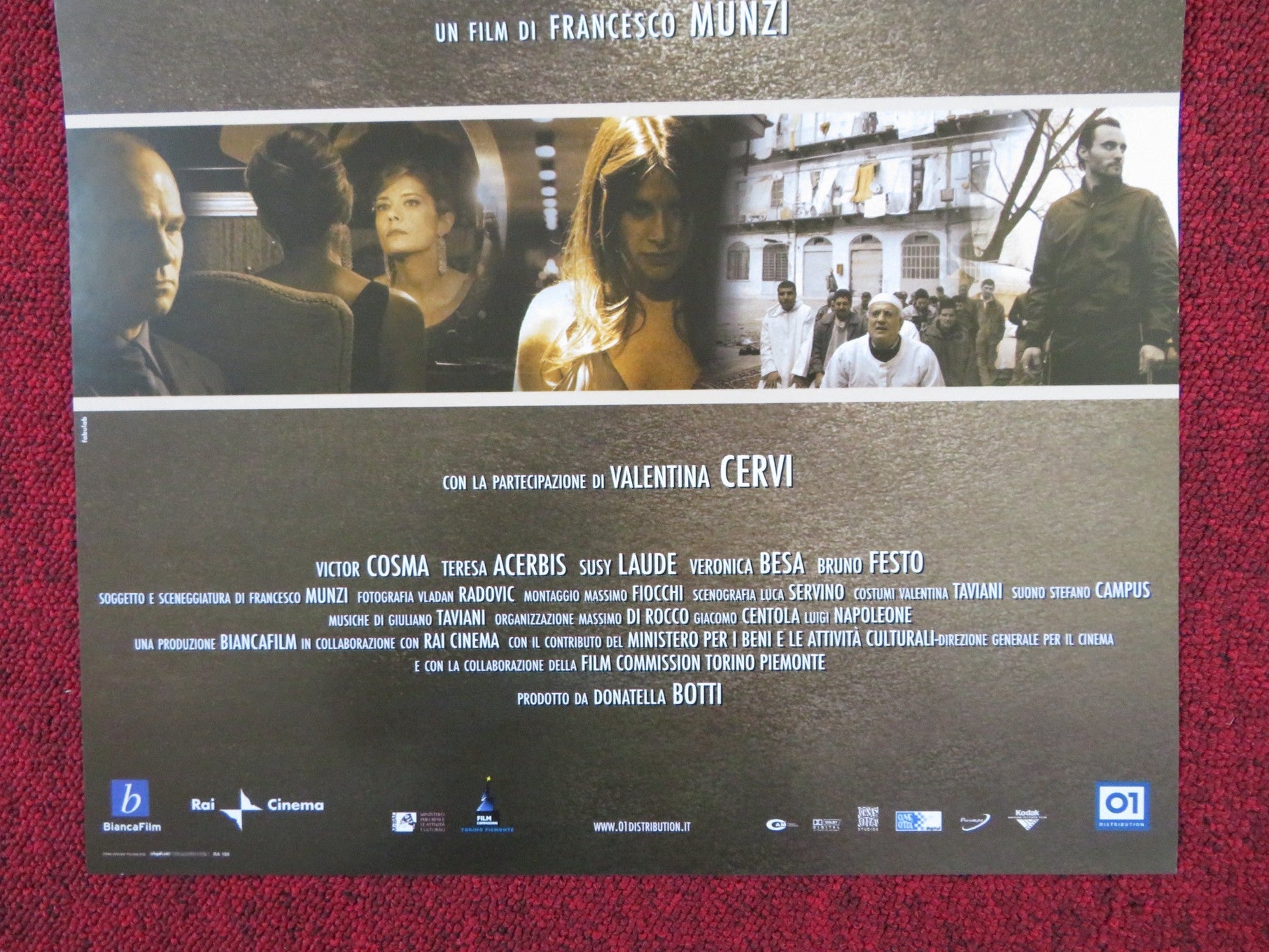 IL RESTO DELLA NOTTE ITALIAN LOCANDINA POSTER SANDRA CECCARELLI A. RECOING 2008 Rendezvous Cinema Movie posters