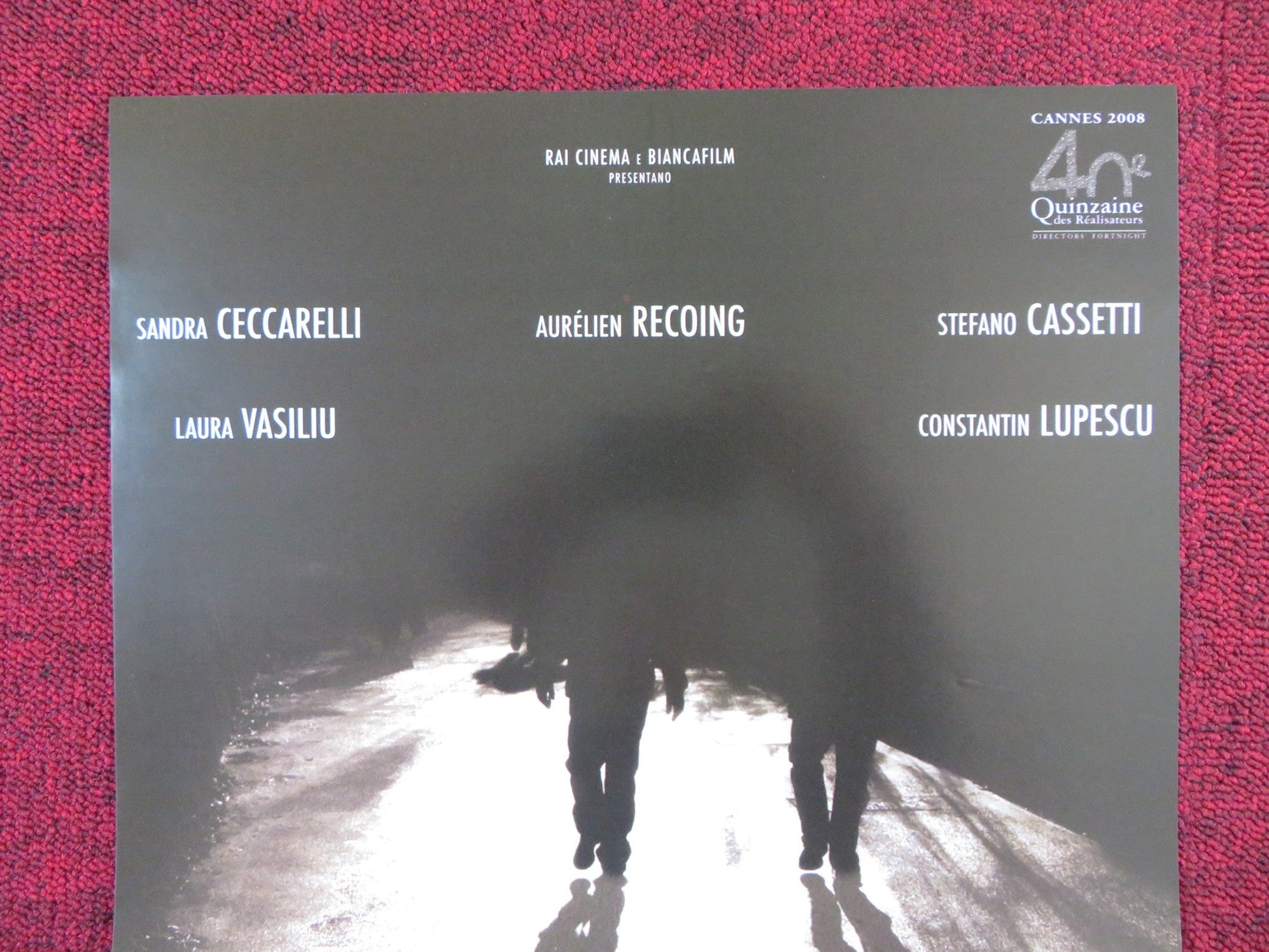 IL RESTO DELLA NOTTE ITALIAN LOCANDINA POSTER SANDRA CECCARELLI A. RECOING 2008 Rendezvous Cinema Movie posters