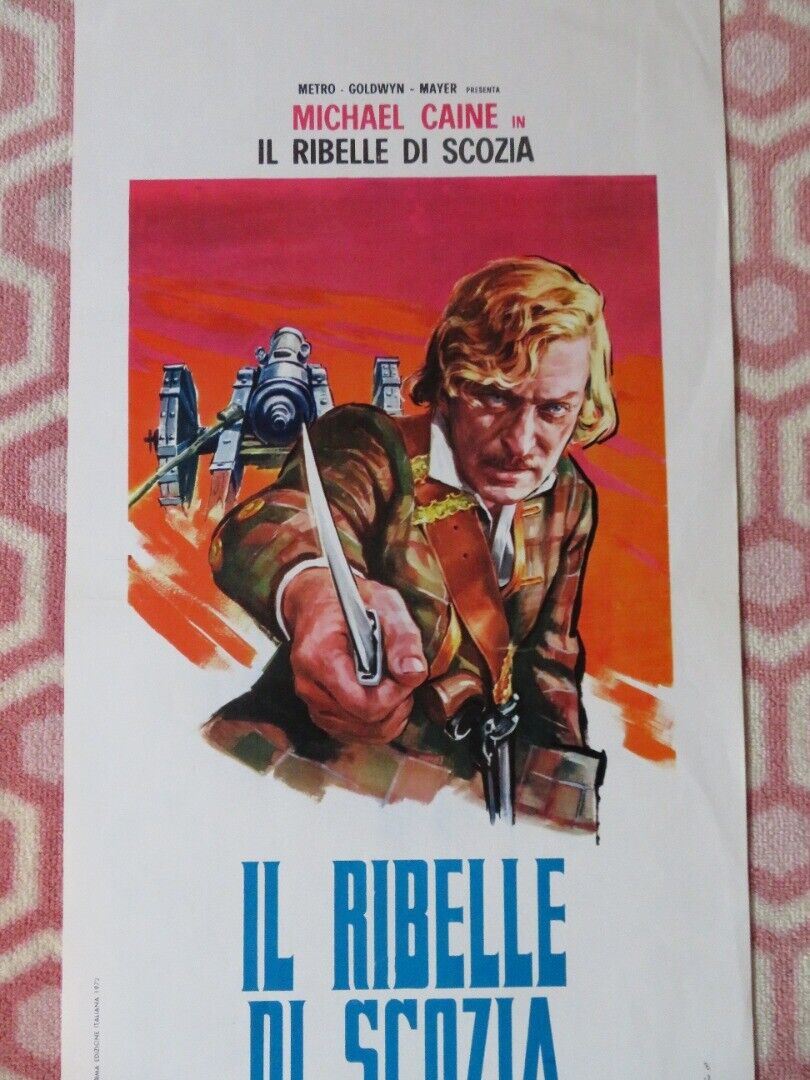 IL RIBELLE DI SCOZIA /Kidnapped ITALIAN LOCANDINA (27.5"x13") POSTER M CAINE '72 - Rendezvous Cinema