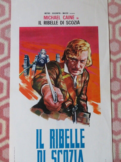 IL RIBELLE DI SCOZIA /Kidnapped ITALIAN LOCANDINA (27.5"x13") POSTER M CAINE '72 - Rendezvous Cinema