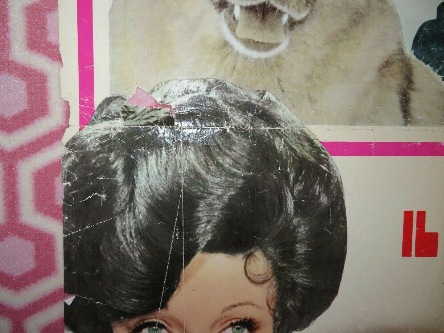 IL RICHIAMO DEL LUPO The Great Adventure ITALIAN FOGLIO POSTER JOAN COLLINS Movie posters