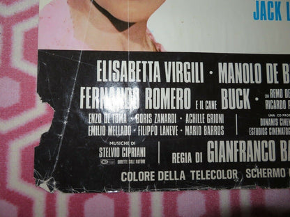 IL RICHIAMO DEL LUPO The Great Adventure ITALIAN FOGLIO POSTER JOAN COLLINS Movie posters