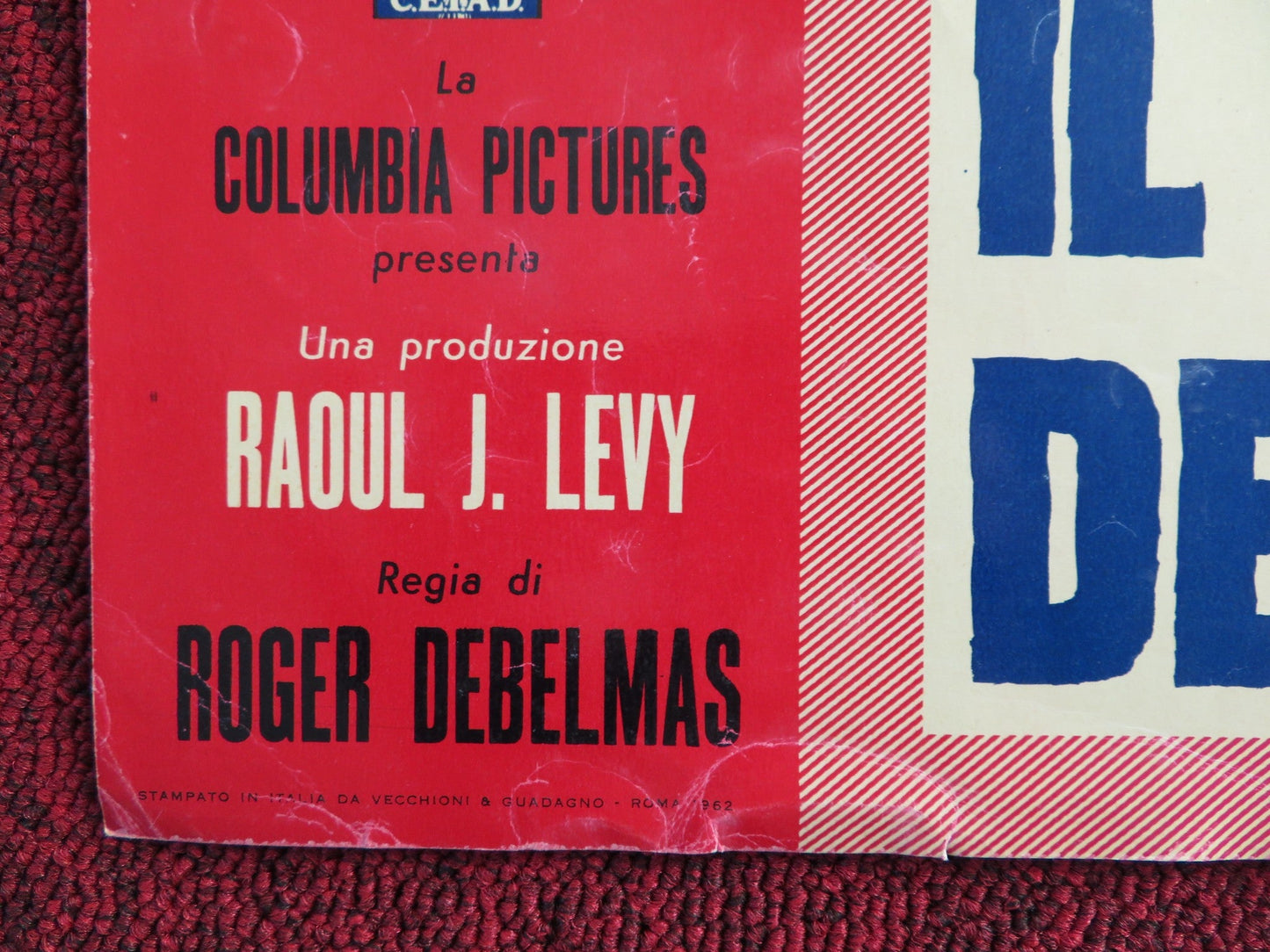 IL RISVEGLIO DELL'ISTINTO - B ITALIAN FOTOBUSTA POSTER SUZY DELAIR TERZIEFF 1960 Rendezvous Cinema Movie posters