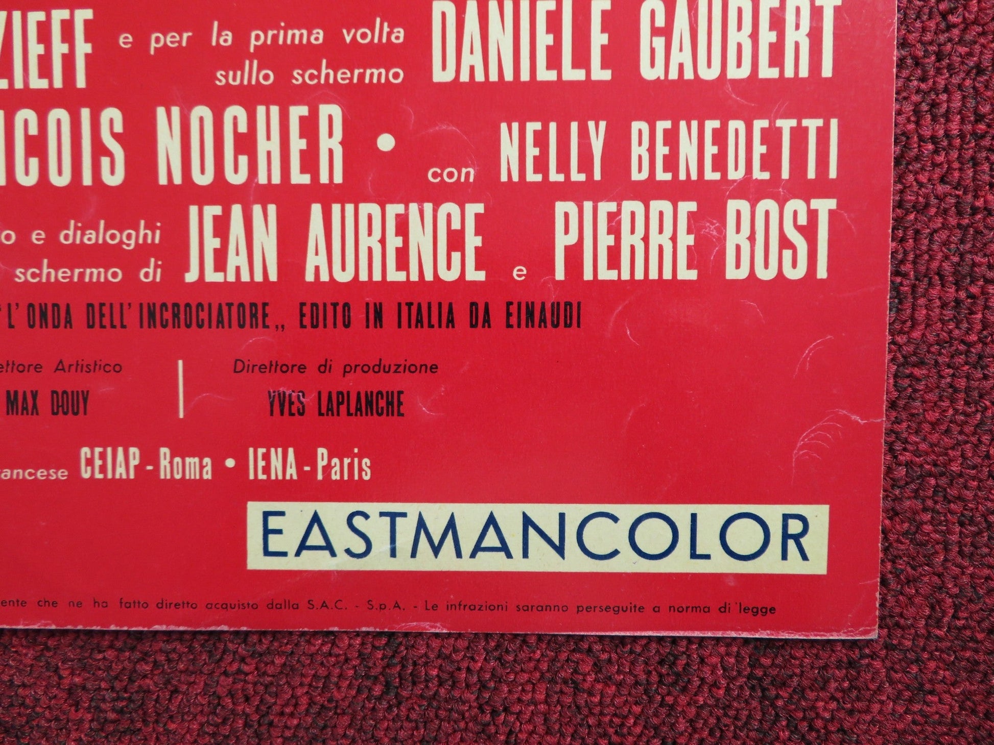 IL RISVEGLIO DELL'ISTINTO - B ITALIAN FOTOBUSTA POSTER SUZY DELAIR TERZIEFF 1960 Rendezvous Cinema Movie posters