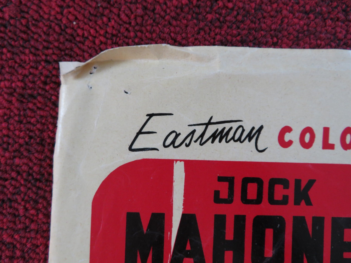 IL RITORNO DI JOE DAKOTA ITALIAN FOTOBUSTA POSTER JOCK MAHONEY LUANA PATTEN 1957 Rendezvous Cinema Movie posters