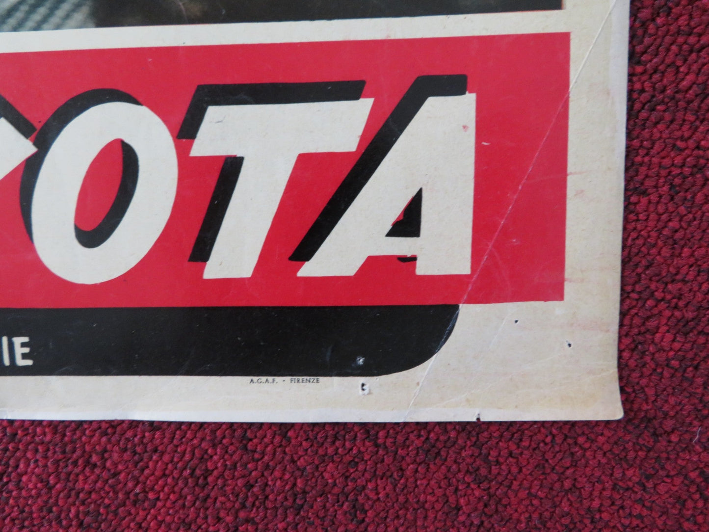 IL RITORNO DI JOE DAKOTA ITALIAN FOTOBUSTA POSTER JOCK MAHONEY LUANA PATTEN 1957 Rendezvous Cinema Movie posters