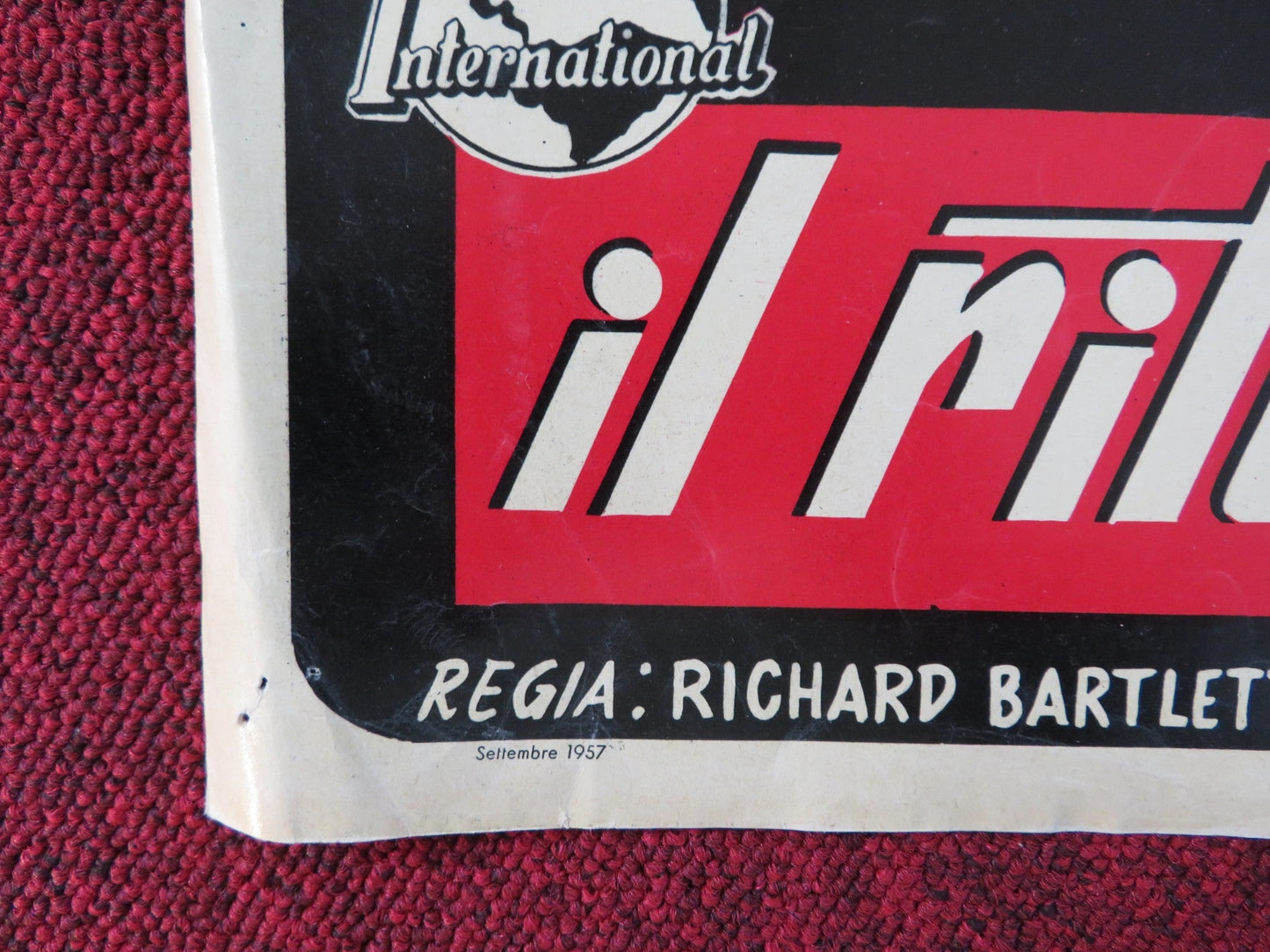 IL RITORNO DI JOE DAKOTA ITALIAN FOTOBUSTA POSTER JOCK MAHONEY LUANA PATTEN 1957 Rendezvous Cinema Movie posters