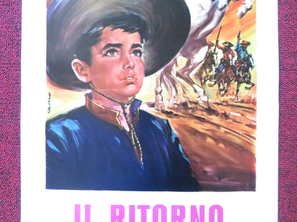 IL RITORNO DI JOSELITO ITALIAN LOCANDINA POSTER JOSELITO ANTONIO AGUILAR 1968 Rendezvous Cinema Movie posters