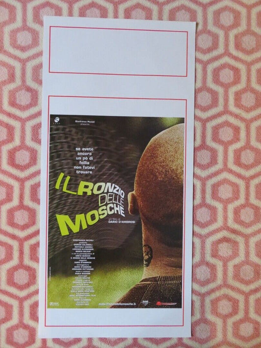 IL RONZIO DELLE MOSCHE ITALIAN LOCANDINA (27.5"x13") POSTER DARIO D'AMBROSI 2003 - Rendezvous Cinema