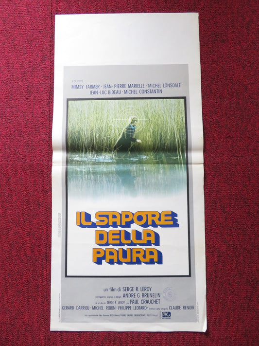 IL SAPORE DELLA PAURA ITALIAN LOCANDINA POSTER MIMSY FARMER JEAN - LUC BIDEAU 1975 Rendezvous Cinema Movie posters