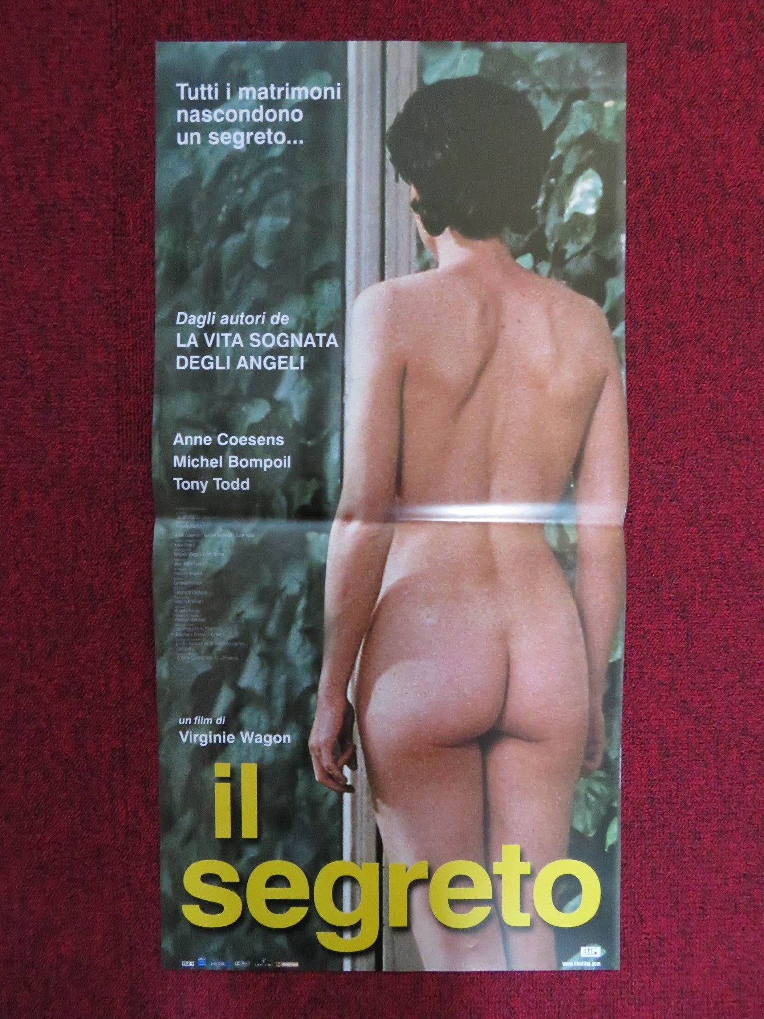 IL SEGRETO ITALIAN LOCANDINA POSTER ANNE COESENS TONY TODD 2000 Rendezvous Cinema Movie posters