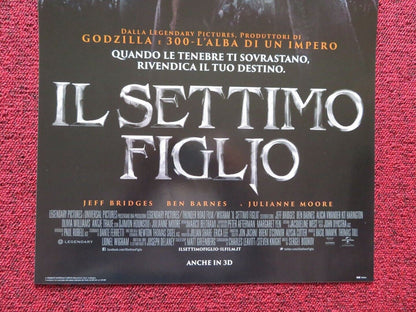 IL SETTIMO FIGLIO / seventh son ITALIAN LOCANDINA (27"x12.5") POSTER J MOORE '14 - Rendezvous Cinema
