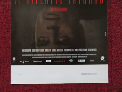 IL SILENZIO INTORNO ITALIAN LOCANDINA POSTER FRANCESCO DE ANGELIS 2006 Rendezvous Cinema Movie posters