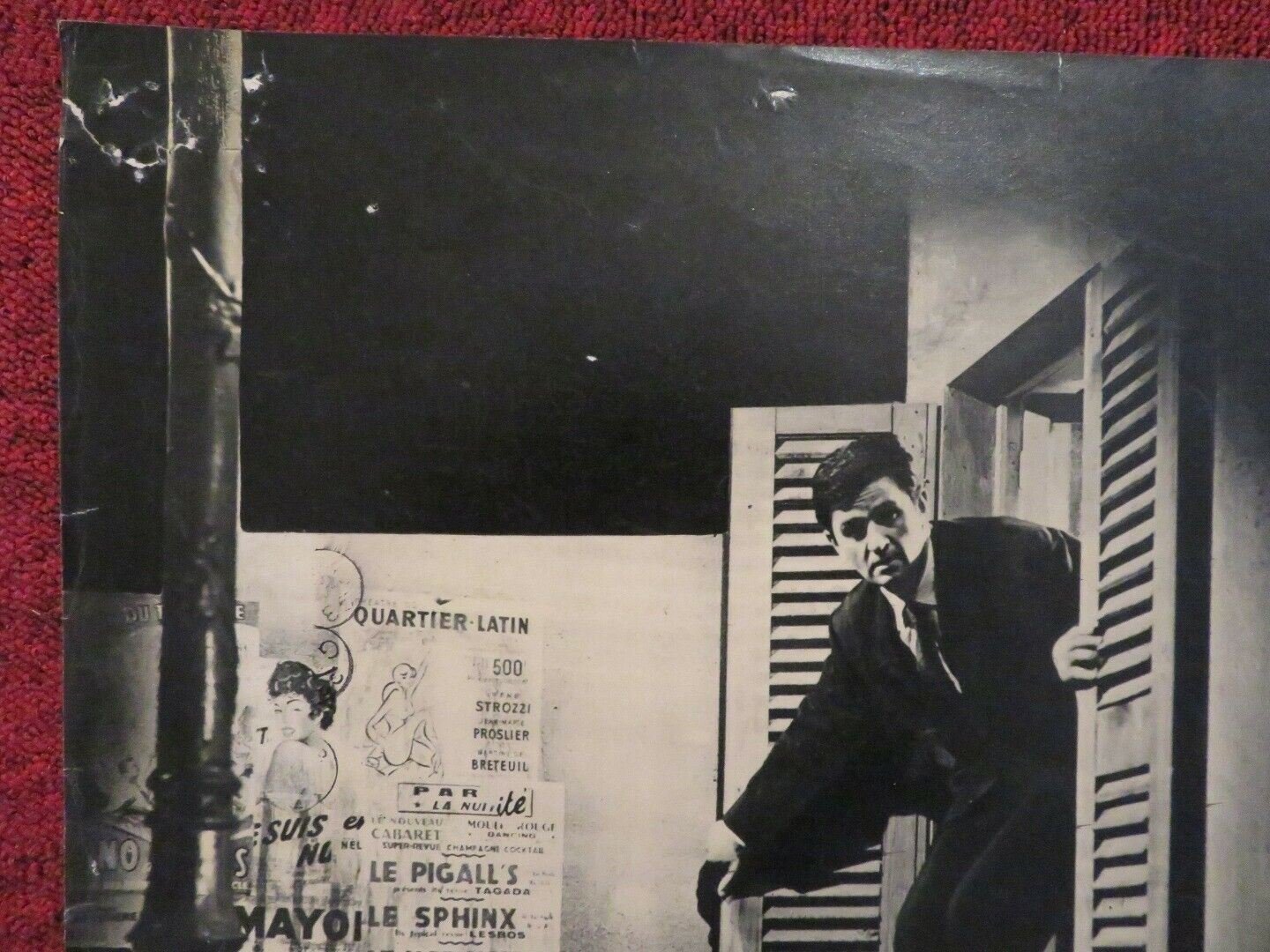 IL SINDACATO DEL CRIMINE / LENNEMI DANS L'OMBRE ITALIAN FOTOBUSTA POSTER 1960 Movie posters