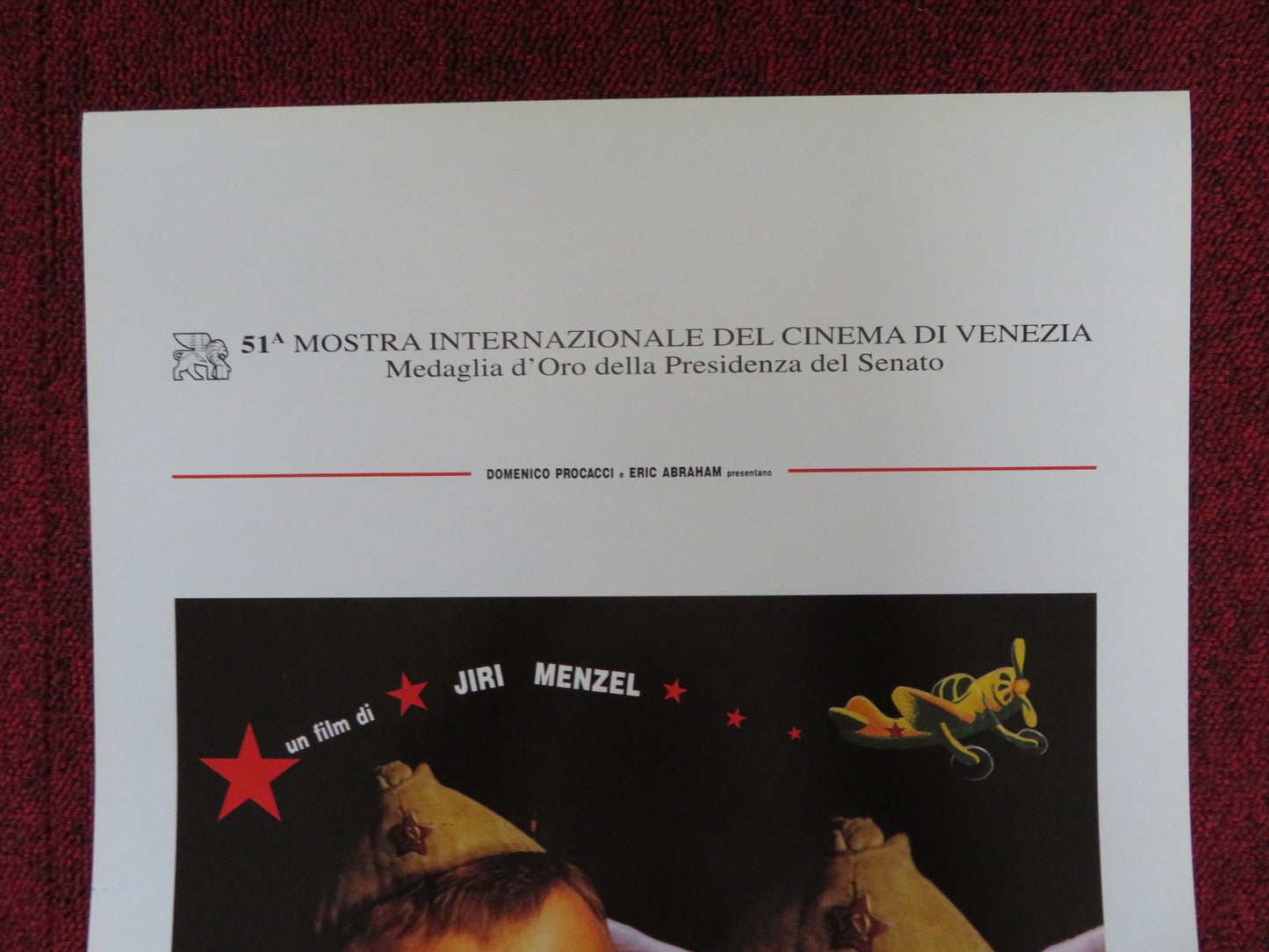 IL SOLDATO MOLTO SEMPLICE IVAN CHONKIN ITALIAN LOCANDINA POSTER G. NAZAROV 1994 Rendezvous Cinema Movie posters