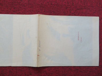 IL SUCCESSO FOLDED US ONE SHEET POSTER VITTORIA GASSMAN 1963 Movie posters