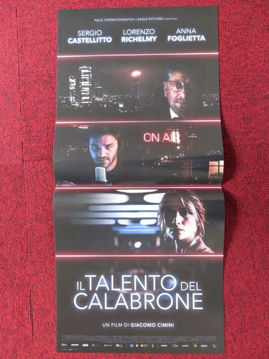 IL TALENTO DEL CALABRONE ITALIAN LOCANDINA (26.5"x12.5") POSTER 2020 - Rendezvous Cinema