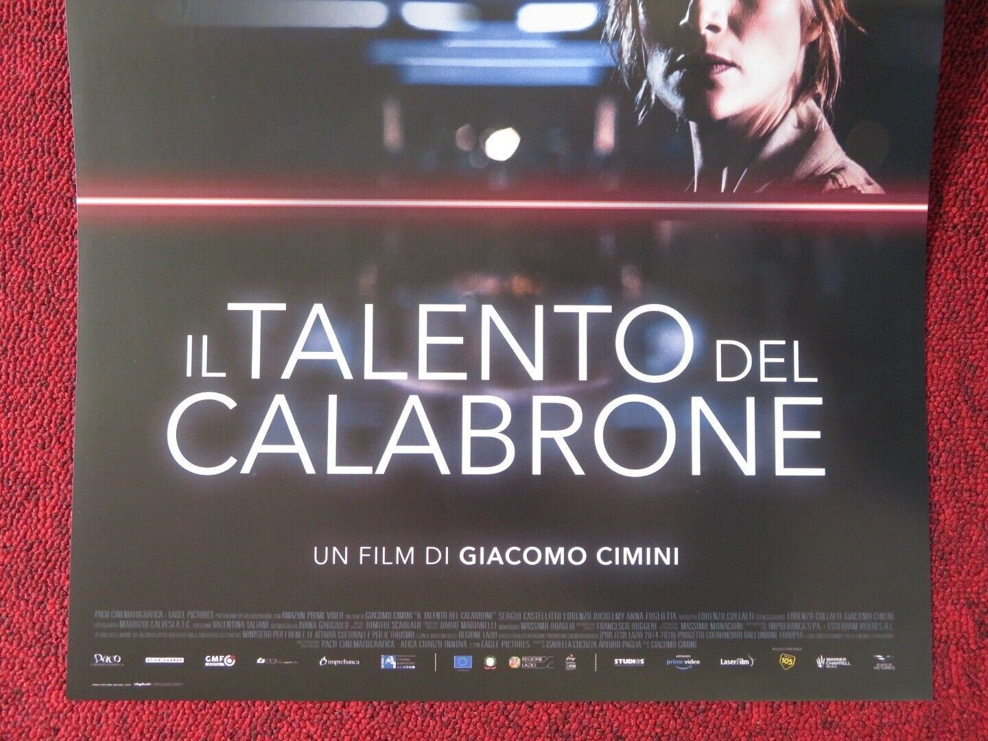IL TALENTO DEL CALABRONE ITALIAN LOCANDINA (26.5"x12.5") POSTER 2020 - Rendezvous Cinema