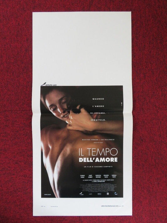 IL TEMPO DELL'AMORE ITALIAN LOCANDINA (27.5"x13") POSTER CIARAN HINDS 2000 Movie posters