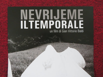 IL TEMPORALE - NEVRIJEME ITALIAN LOCANDINA POSTER GIAN VITTORIA BALDI 1999 Rendezvous Cinema Movie posters