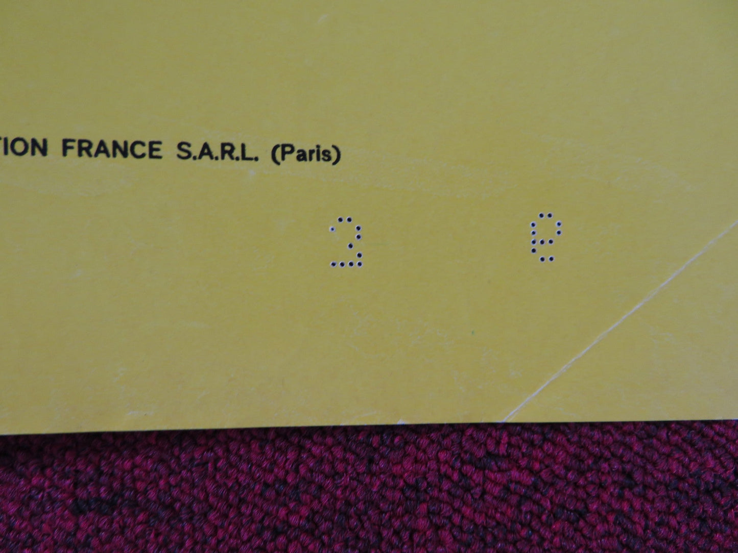 IL TERRORE CON GLI OCCHI STORTI ITALIAN FOGLIO POSTER ENRICO MONTESANO 1972 Rendezvous Cinema Movie posters